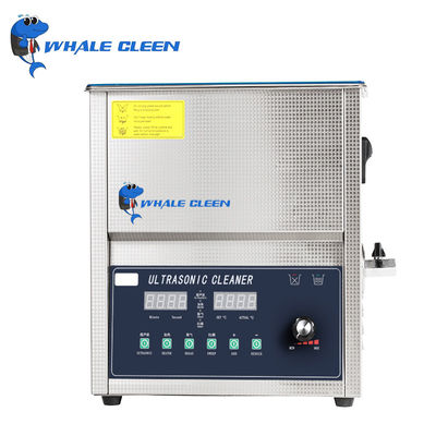 Blue Whale 6.5L Ultrasonic Jewelry Cleaning Machine 20-80C Concave Surface