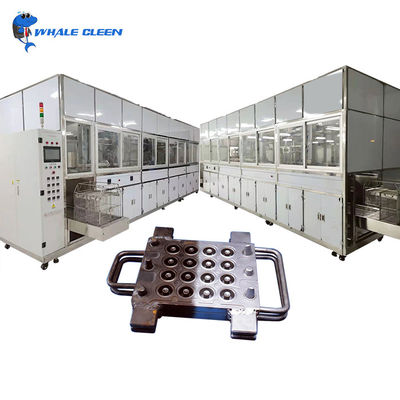 Industrial Automatical Ultrasonic Cleaner With PLC System For Automobile Parts Oil Removal