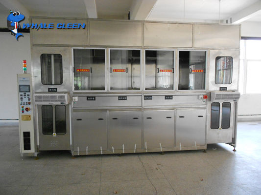 Gantry Arm Ultrasonic Cleaning Line Fully Automated For Optical Industry