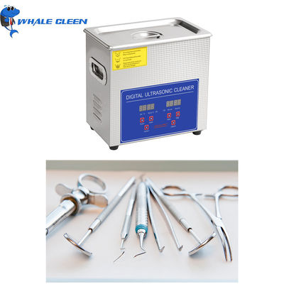 2 Liter Dental Ultrasonic Cleaner 200W Heater For Dental Clinics
