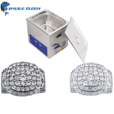 Precise 10L Ultrasonic Jewelry Cleaning Machine Digital Control Ultrasonic Ring Cleaner