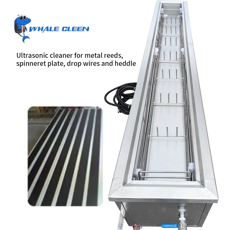 SUS304 Tank 3.6KW Metal Reed Ultrasonic Cleaner With 300W Heater