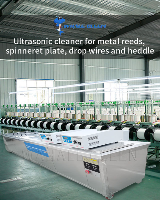 SUS304 Tank 3.6KW Metal Reed Ultrasonic Cleaner With 300W Heater