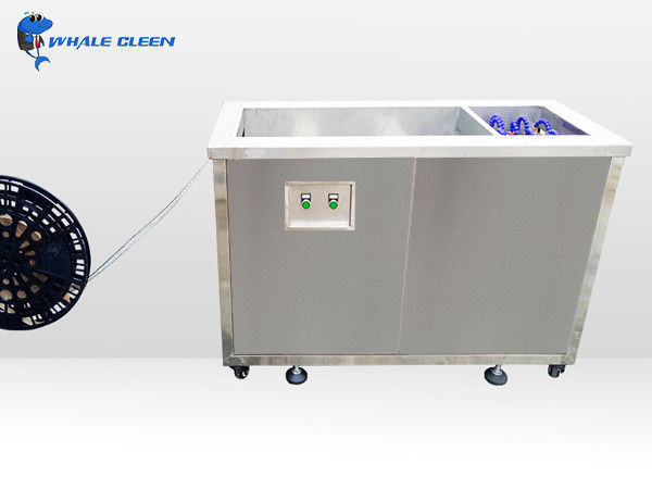 540W Power And 62L Capapcity 40K Metal Belt Ultrasonic Cleaner For Stamping