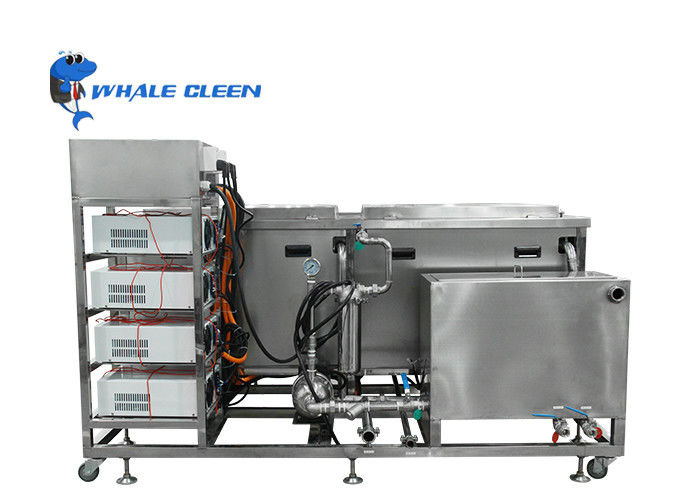 264L Double Tank Ultrasonic Cleaner For Engine Head Carb Assemblies Strainer
