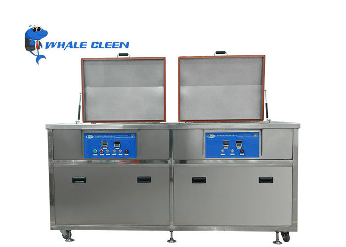 264L Double Tank Ultrasonic Cleaner For Engine Head Carb Assemblies Strainer