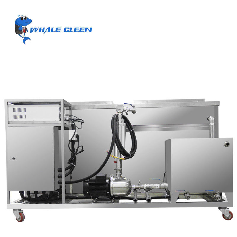 Double Tank Ultrasonic Cleaner 264L For Hardware Automotive Parts Plastics
