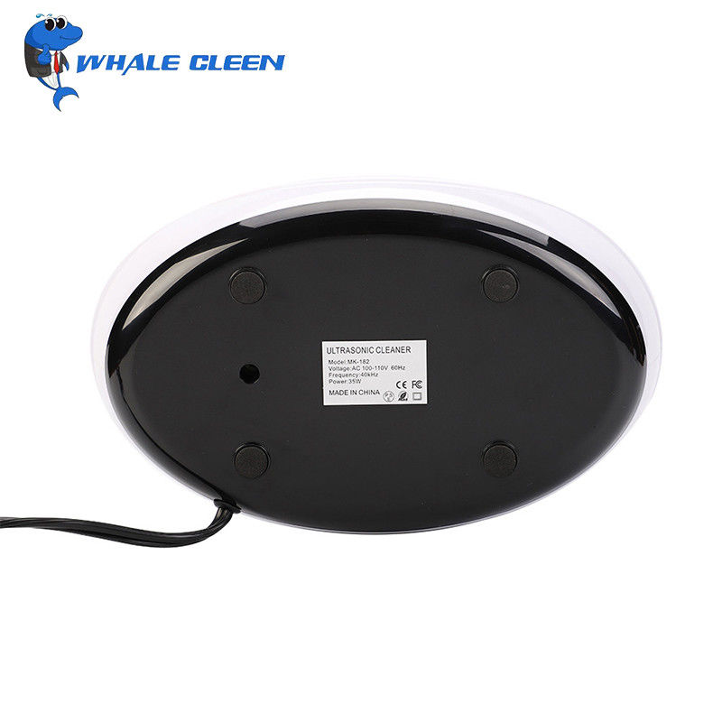 Plastic Shell 40KHz 650ml Ultrasonic Cleaner For Jelwery Glasses Workshop or Household