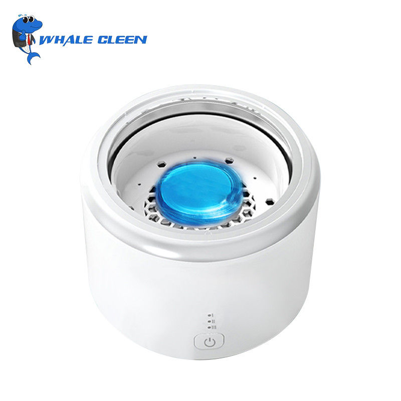 Plastic Shell Basket 40KHz 600ml Ultrasonic Cleaner UV Light Sterilization For Jewelry Glasses