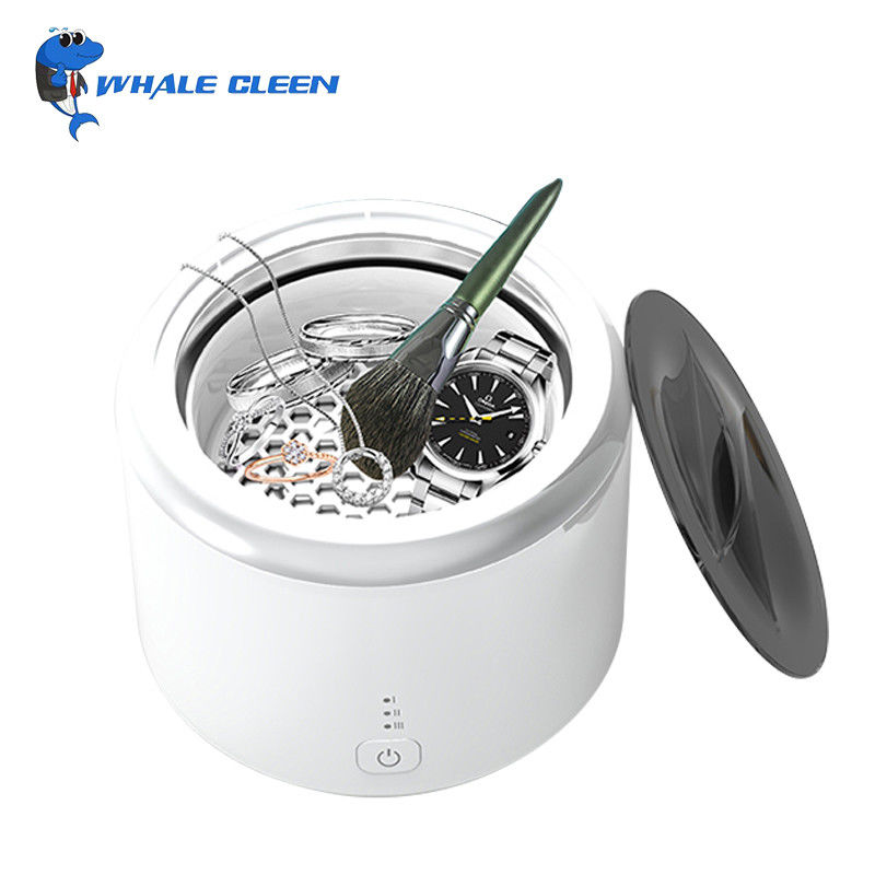 Plastic Shell Basket 40KHz 600ml Ultrasonic Cleaner UV Light Sterilization For Jewelry Glasses