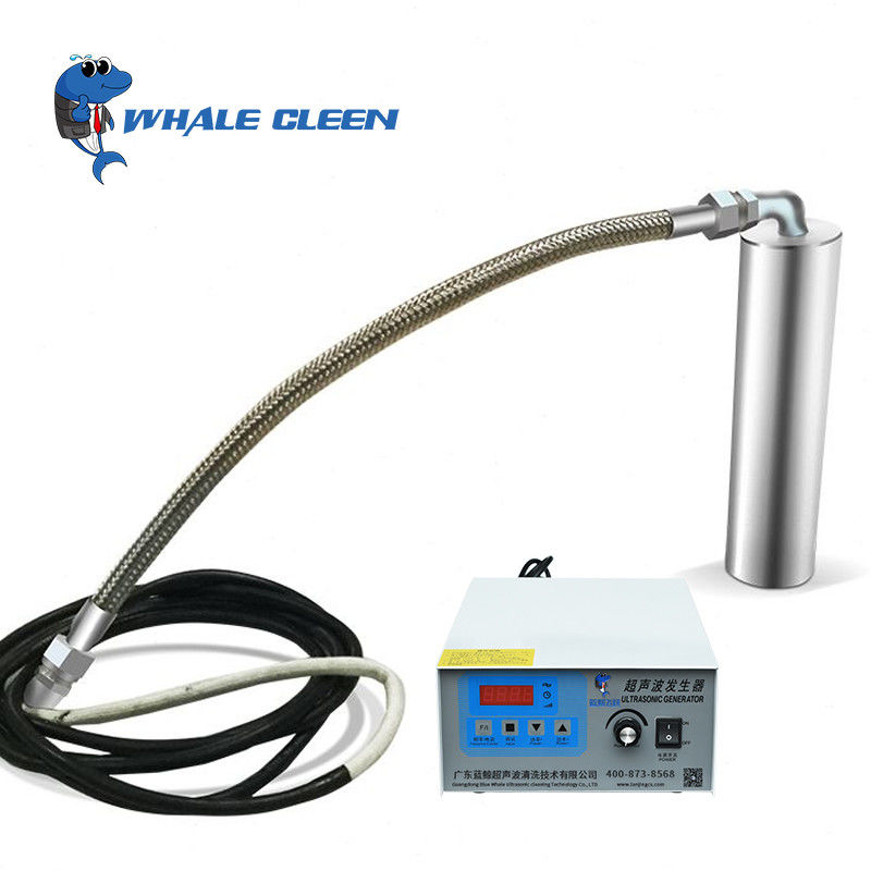 Portable Ultrasonic Cleaner Vibrate Rod Transducer 50-55mm Immersible DPF Oil Rust Ultrasound Washer