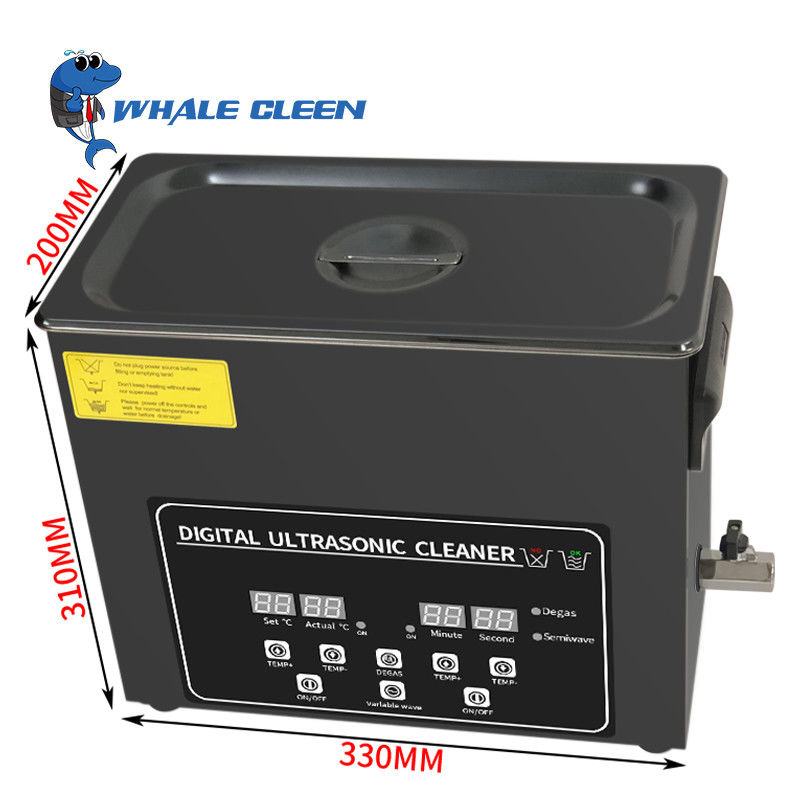 4.5L Jewelry Ultrasonic Cleaner Semiwave Degas 180W Ultrasonic Power