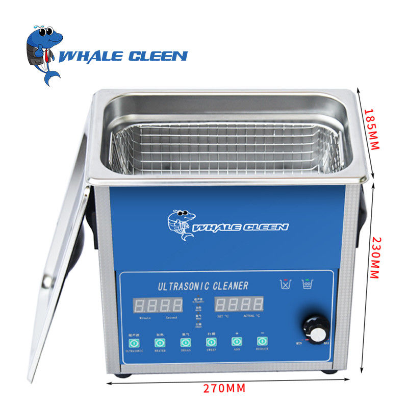 3.2L 180W Ultrasonic Cleaner with Heating Degas Semiwave for Jewelry Glasses Lensens Razors