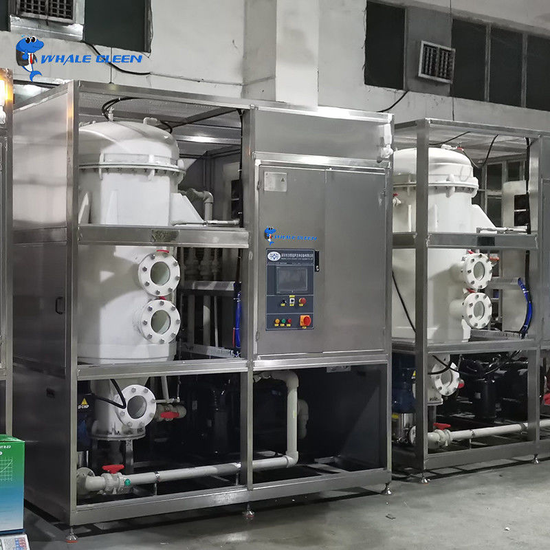 Vacuum Low Temperature Industrial Ultrasonic Cleaner Distillation Concentration