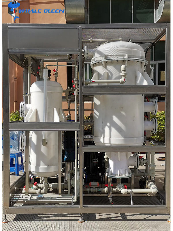Vacuum Low Temperature Industrial Ultrasonic Cleaner Distillation Concentration