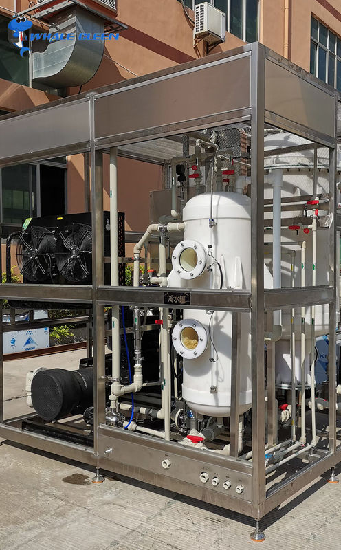 Vacuum Low Temperature Industrial Ultrasonic Cleaner Distillation Concentration