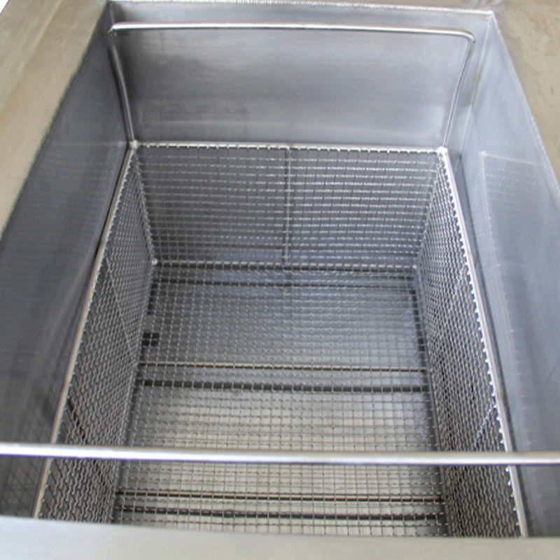 Stainless Steel 304 Single Tank Ultrasonic Cleaner 1500W 28Khz For Medical Tools