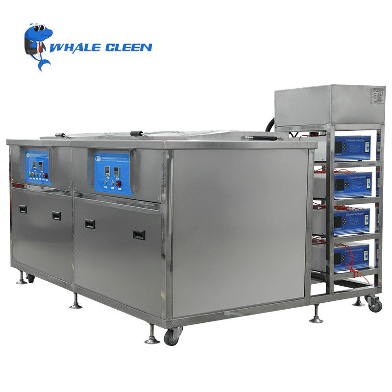 Parts Double Slot Ultrasonic Cleaner With Heating Rinsing Filtering Recycling