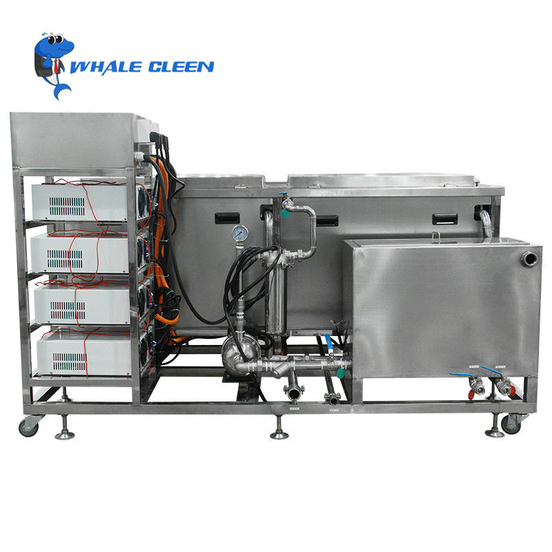 Parts Double Slot Ultrasonic Cleaner With Heating Rinsing Filtering Recycling