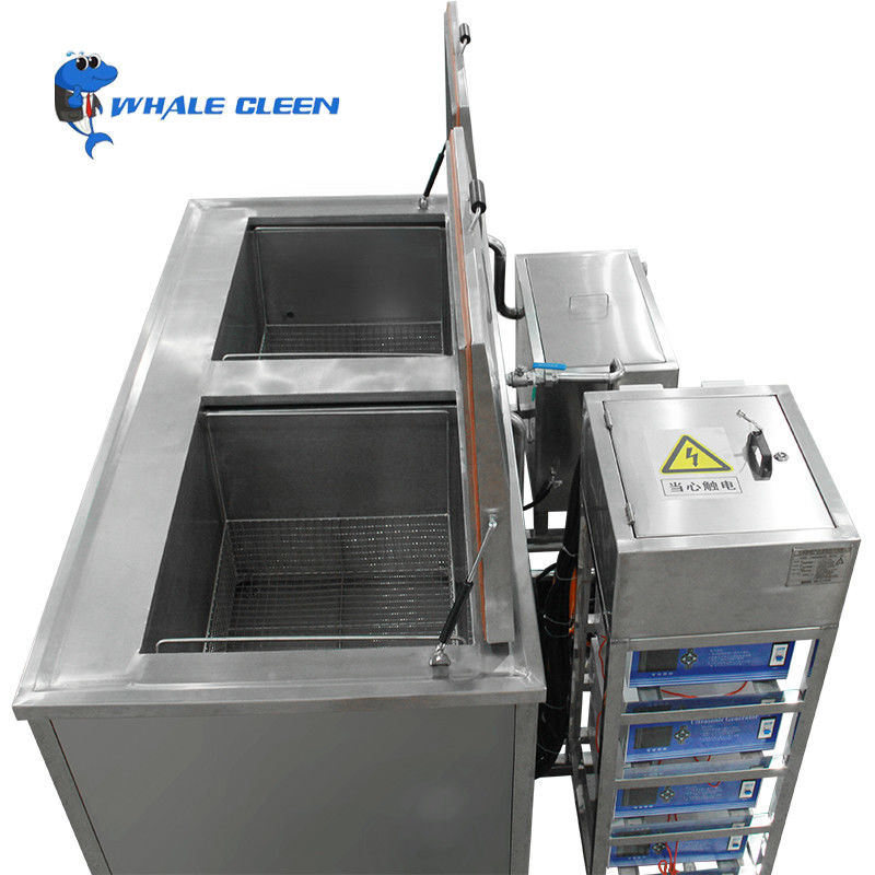 Parts Double Slot Ultrasonic Cleaner With Heating Rinsing Filtering Recycling