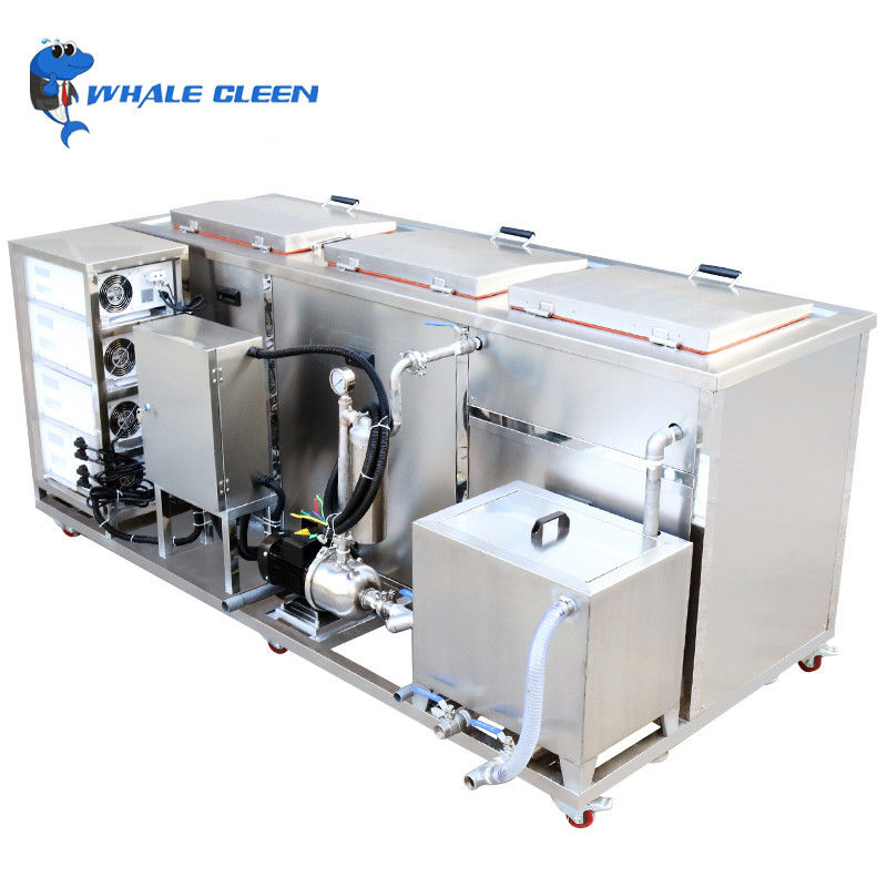175L Ultrasonic Cleaning Machine With Heating Rinsing Filtering Recycling Drying