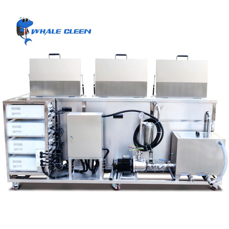 175L Ultrasonic Cleaning Machine With Heating Rinsing Filtering Recycling Drying
