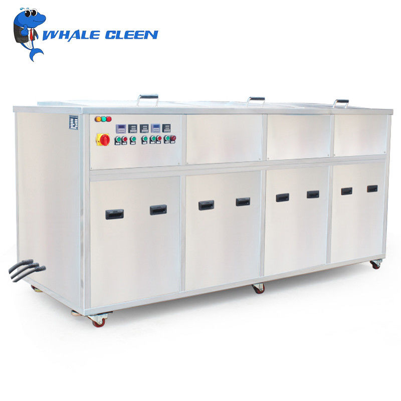 Three Slots 192L Industrial Ultrasonic Cleaner With Heating Rinsing Filtering Drying