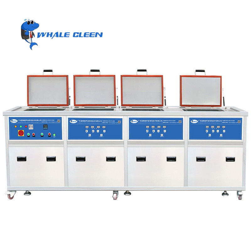 Four Slots 264L Each Ultrasonic Parts Cleaner 40Khz Industrial Engineering Washing