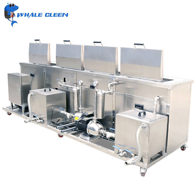 Four Slots 264L Each Ultrasonic Parts Cleaner 40Khz Industrial Engineering Washing