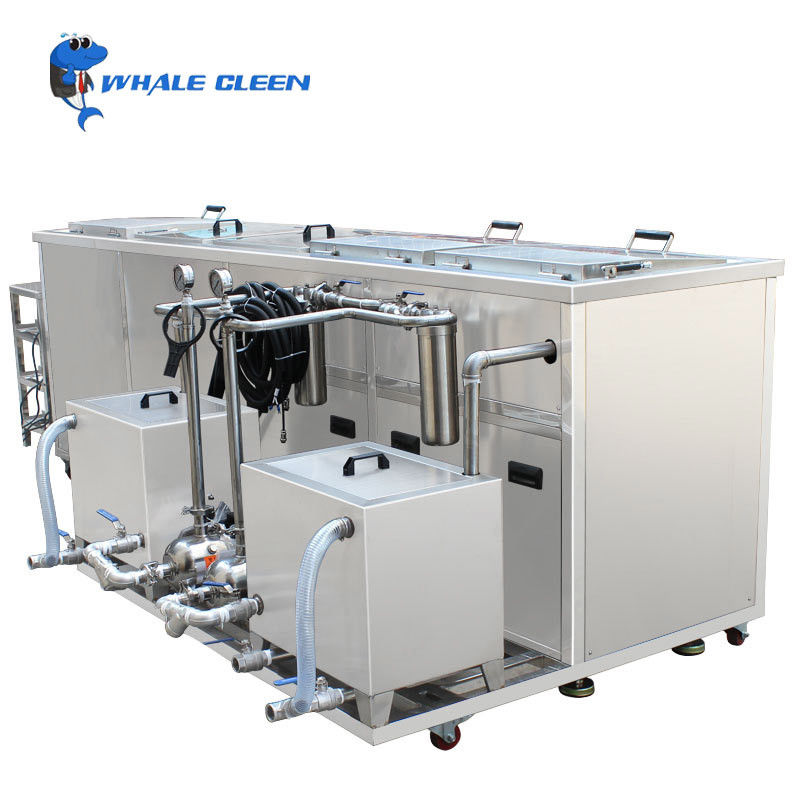 Five Tanks 264L Industrial Ultrasonic Cleaner 40Khz Engineering Washing 9KW