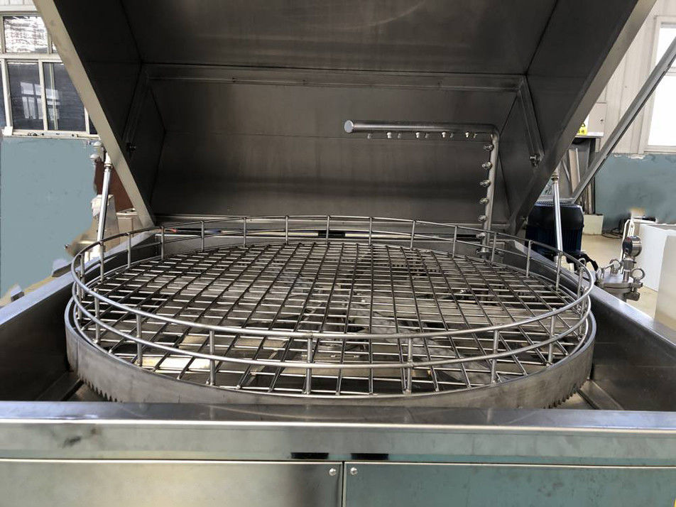 Rotary High Pressure Spray Type Ultrasonic Cleaning Machine Blue Whale