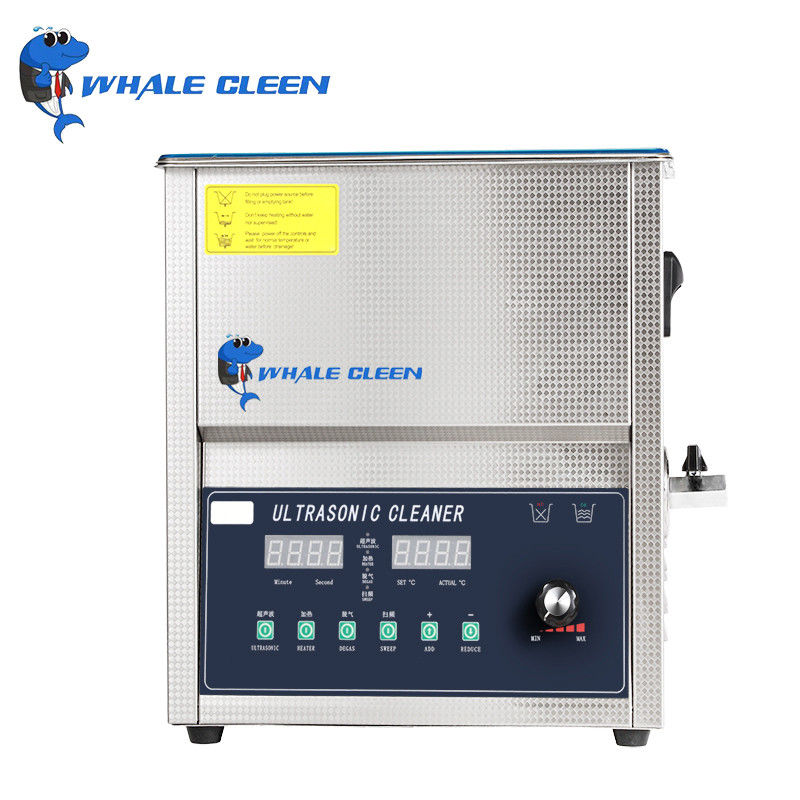 Blue Whale 6.5L Ultrasonic Jewelry Cleaning Machine 20-80C Concave Surface