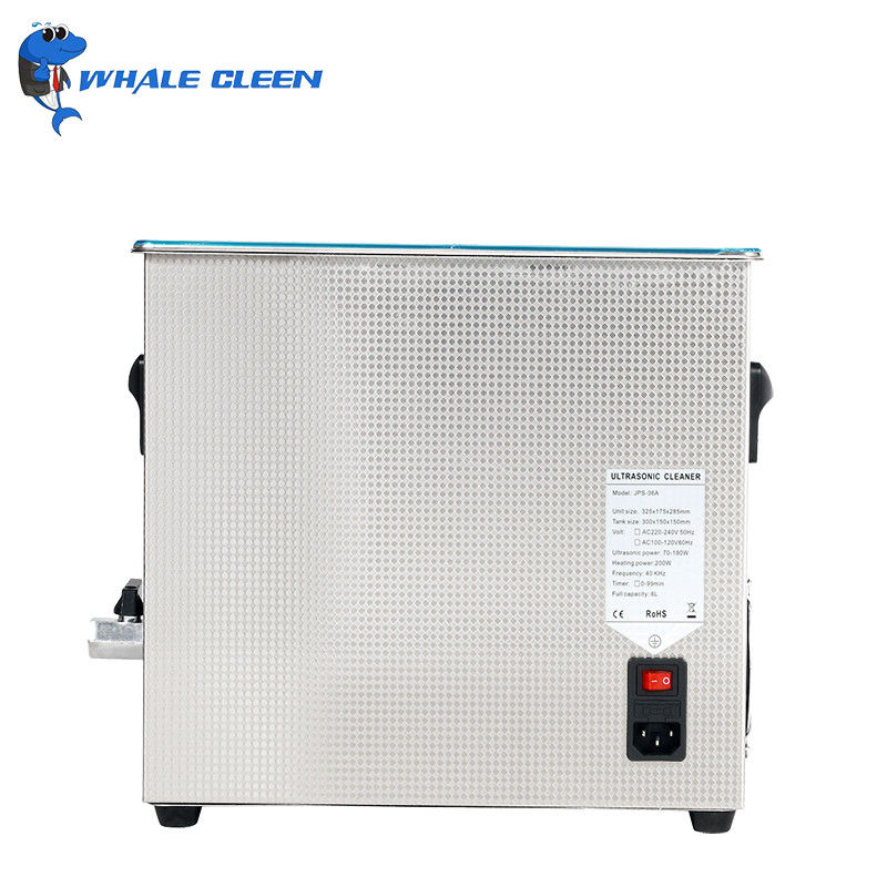 14.5L Blue Whale Digital Ultrasonic Cleaner 20-80C Adjustable Concave Surface