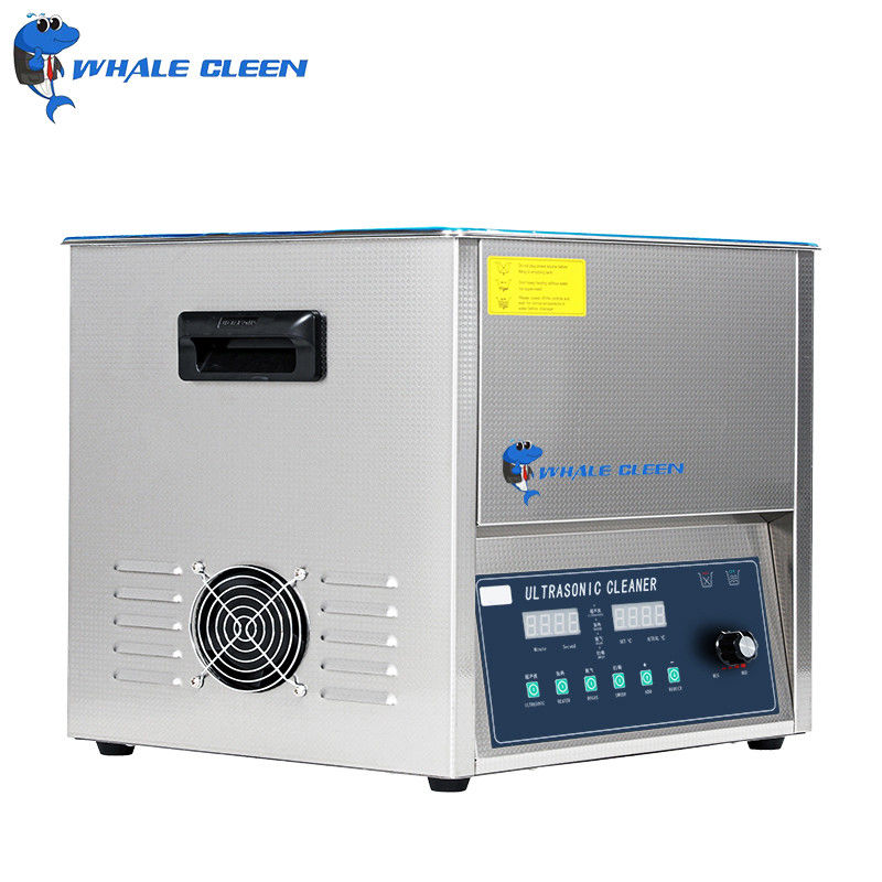 14.5L Blue Whale Digital Ultrasonic Cleaner 20-80C Adjustable Concave Surface