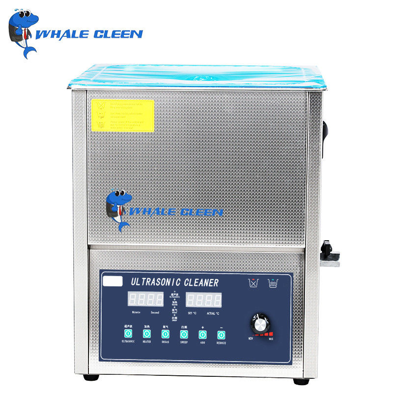 14.5L Blue Whale Digital Ultrasonic Cleaner 20-80C Adjustable Concave Surface