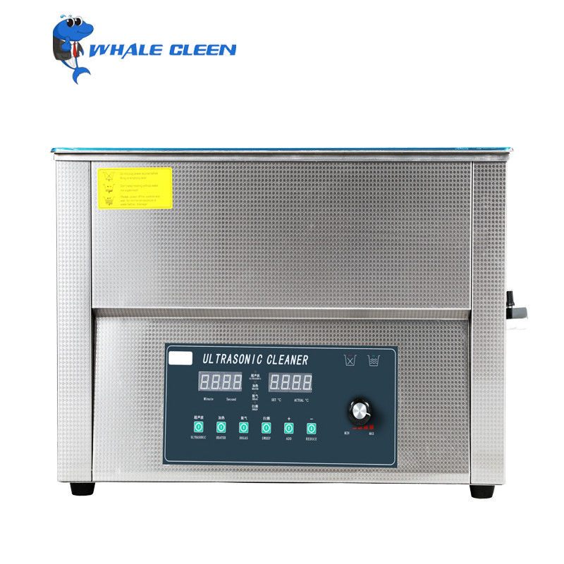 30L Ultrasonic Carb Cleaner 20-80 Centigrade Degree Adjustable Concave Surface