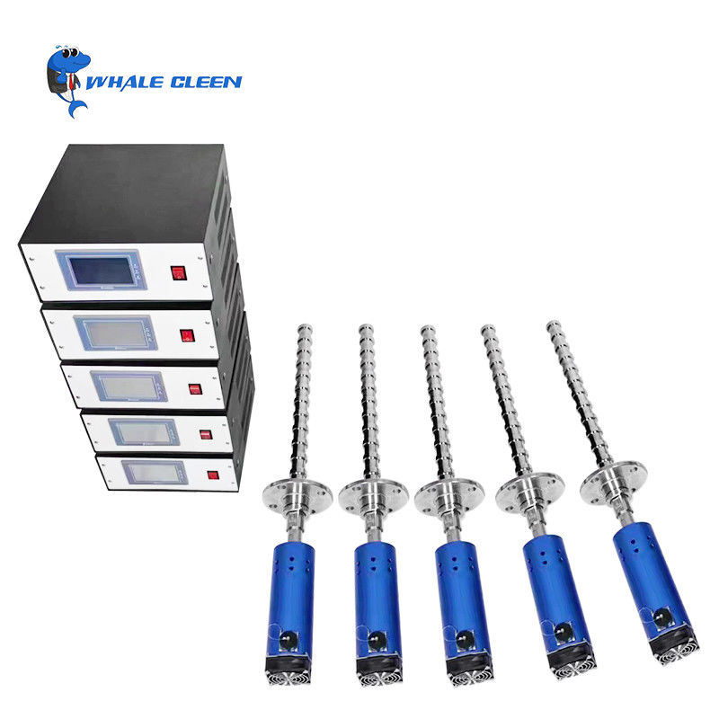 Digital LCD 3000W Ultrasonic Cleaning Machine Titanium Alloy Rod Immersible