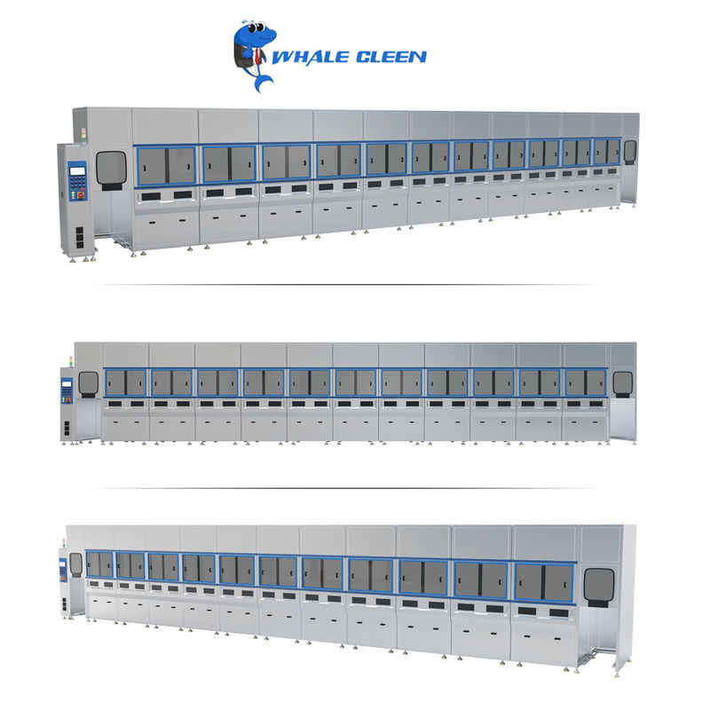 Multi Tanks PLC Fully Automatic Cleaning Machine with Automated Mechanical Arm