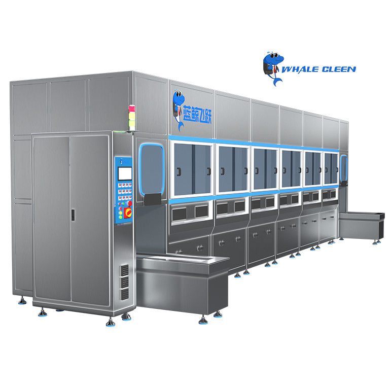 Full Automatic Loading Unloading Port Ultrasonic Cleaner Mechanical Arm Multi Function