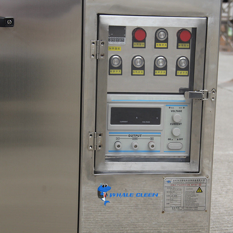 Single Tank Ultrasonic Cleaner For Mold Washing Remove Grease Rust Stains Carbon Gas