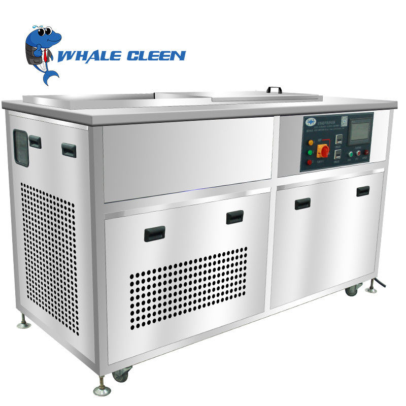 Blue Whale Two Tanks Adjustable Power Ultrasonic Cleaning Machine 360L with Chiller