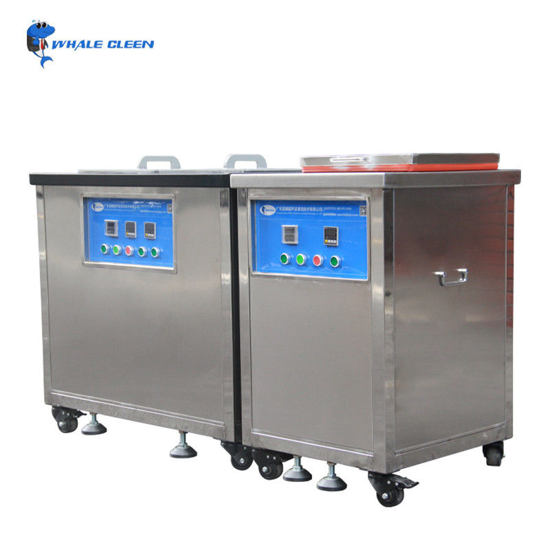 Two Tanks Acid / Alkali Resistant Ultrasonic Cleaning Machine With Separate Single Tank Dryer