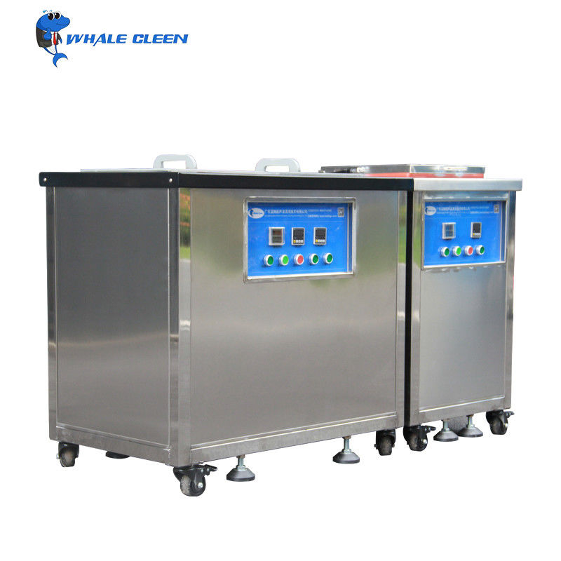 Two Tanks Acid / Alkali Resistant Ultrasonic Cleaning Machine With Separate Single Tank Dryer