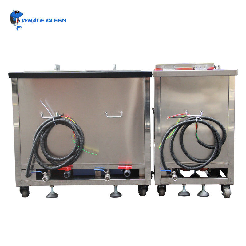 Two Tanks Acid / Alkali Resistant Ultrasonic Cleaning Machine With Separate Single Tank Dryer