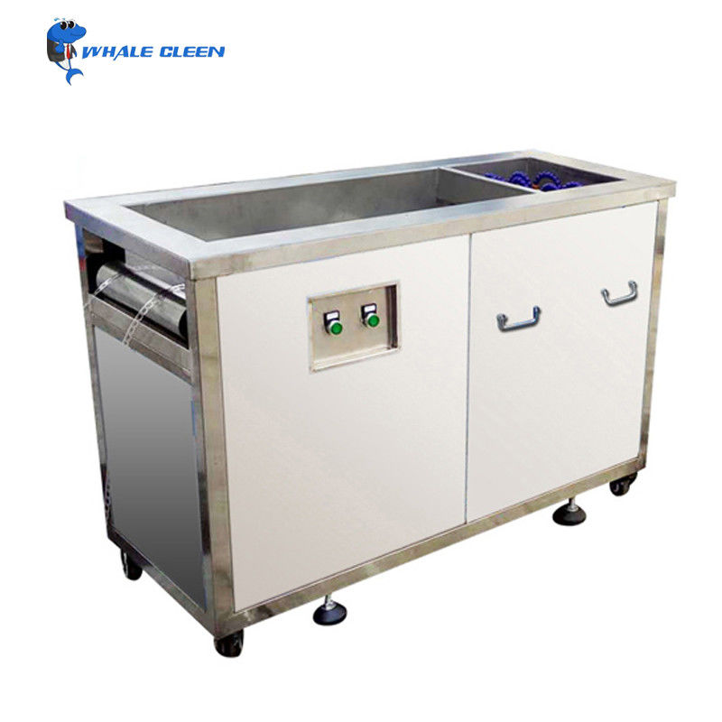 Conveyor Mesh Belt Through Type Industrial Ultrasonic Cleaner To Remove Oil Grease Stains