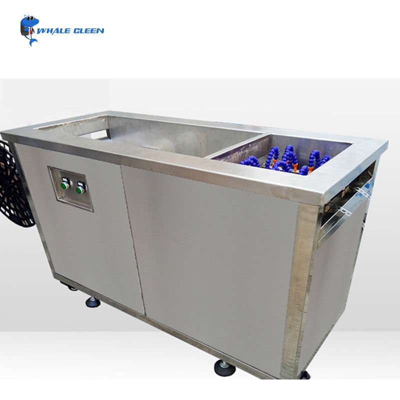 Timer Adjustable Industrial Ultrasonic Cleaner Automatic Conveyor Mesh Belt Through Type
