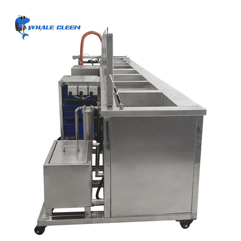 28Khz / 40khz Industrial Ultrasonic Cleaner Eight Tanks With Cleaning Rinsing Drying