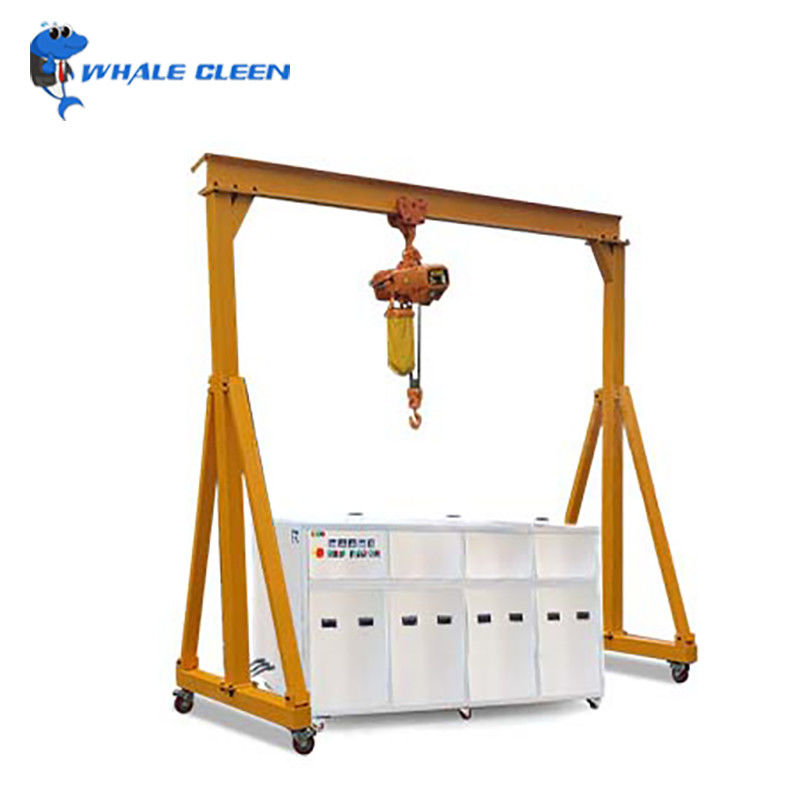 Multifunctional Industrial Ultrasonic Cleaner With Crane Single And Multi Slots ODM OEM