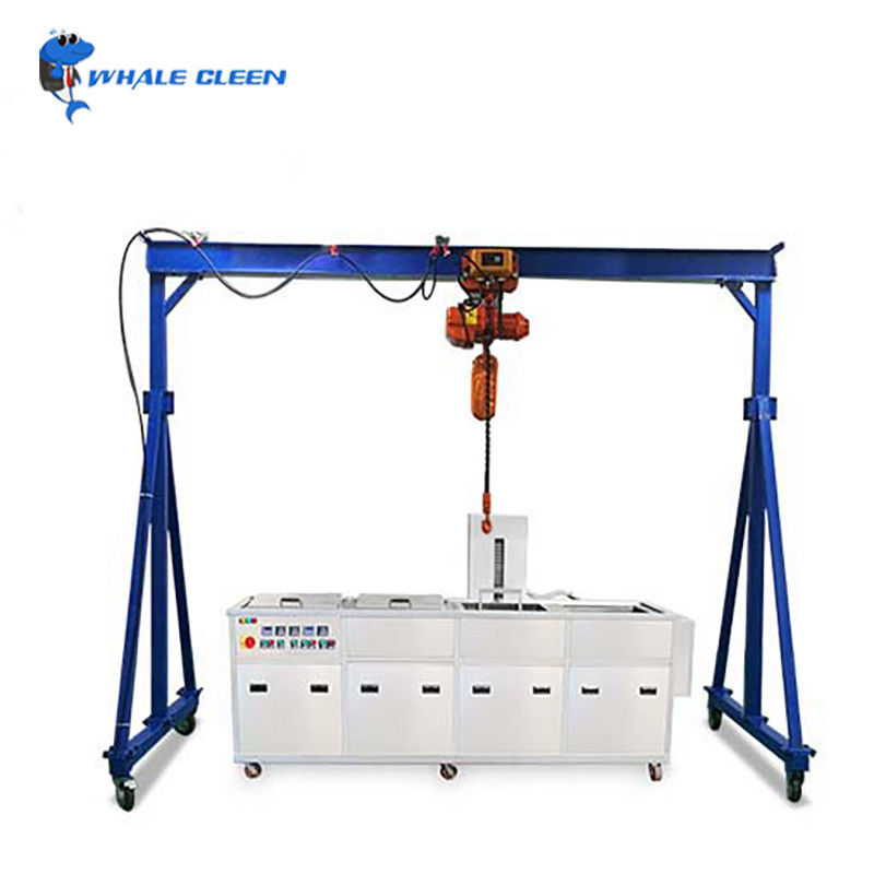 Multifunctional Industrial Ultrasonic Cleaner With Crane Single And Multi Slots ODM OEM