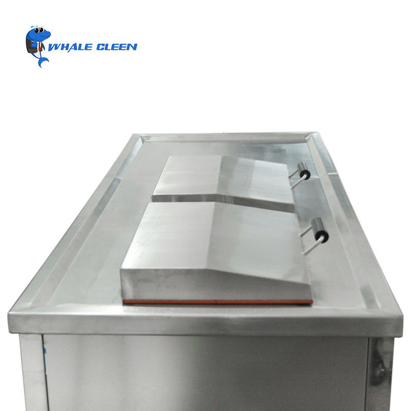 Two Tanks 96L Industrial Ultrasonic Cleaner With Cleaning Heating And Spraying Function